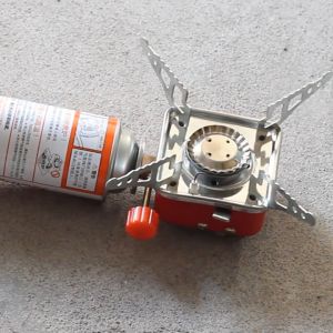 Bếp Ga Xếp Gọn Du Lịch/ Bếp Gas Du Lịch Mini Siêu Nhỏ Gọn/ Bếp Gas Mini Xếp Gọn. Cao Cấp Nhỏ Gọn Đi Phượt Dã Ngoại Tiện Lợi. GấuMẹ Store