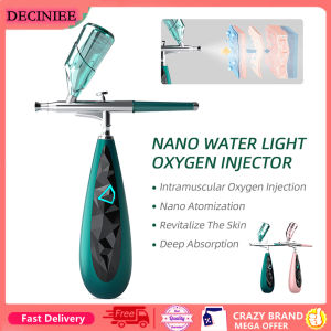 DECINIEE Portable Mini Air Compressor Kit Airbrush Paint SprayGun Airbrush for Nail Art TattooCraft Cake Nano Fog Mist Sprayer 25ml Can