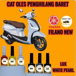 CAT OLES PENGHILANG BARET MOTOR YAMAHA FILANO NEW LUX WHITE PEARL TERMURAH BISA COD