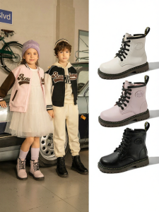 Belle | Thermal Insulated British Style Childrens Martin Boots