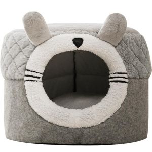 SHENJINGMAO | All Seasons Warm Security Cat Bed Closed