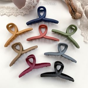 Kẹp tóc nữ Eleanor Accessories kẹp càng cua dạng bassic màu trơn phụ kiện tóc 3511