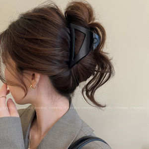 กิ๊บติดผมอะครีลิกสไตล์เกาหลีเรียบง่าย กิ๊บติดผมรูปฉลาม ทรงใหม่ ฤดูใบไม้ผลิและฤดูร้อน สำหรับผู้หญิง ที่คาดผมหลังศีรษะ