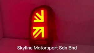 Mini Cooper Clubman R55 Tail Lamp Led Union Jack Bar 2007 2008 2009 2010 2011 2012 2013 2014