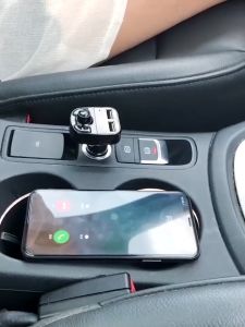 MP3 Wireless Adapter Charger Kit with 3.1A easy charging method and full frequency FM wireless transmission technology