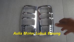 Aksesoris Garnish Pelindung Lampu Stop Lamp Toyota Kijang Super Semua Tipe dan Tahun - Set