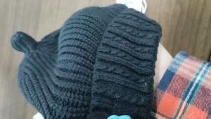 Baby Hat Winter Woolen Knitted Hat  Super Cute Pullover For Boys And Girls  Protective Brine For Babies  Cute And Warm Thickened