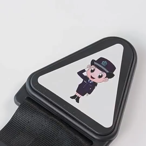 Child Safety Belt Adjuster Shoulder Guard Buckle Seatbelt Adjuster For Kids Car Seat Belt Triangle Fixation Belt