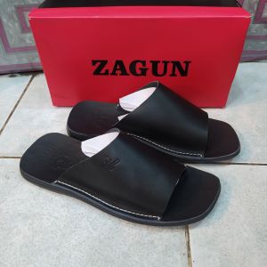 Sandal kokop polos kulit sapi terbaru