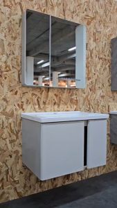 ตู้ห้องน้ำ ตู้กระจกพร้อมอ่าง MODA รุ่น SY302-70-2 700x460x440 MM.ชุดอ่างล้างหน้า ตู้ Cabinet - GRANDHOMEMART