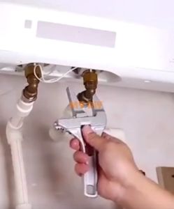 MYDIYHOMEDEPOT - YATOLY BATHROOM ADJUSTABLE SPANNER WRENCH 6- 68MM SANITARY BATHROOM WRENCH PLUMBING TOOL SPANNER