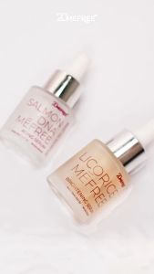 Age Glow Layering - Salmon DNA Mefree + Licorice Mefree (Anti Aging Serum + Brightening Serum)