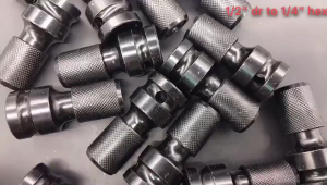 NEW JLD Adaptor Impact Wrench 1/2" Hex Ke Mata Obeng Screwdriver 1/4" Inch Redy Merek YUKIDO