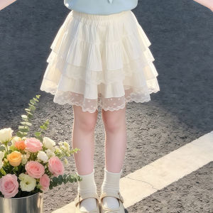 LIREGONGZHU | Trendy Girls Lace Cake Skirt Summer Outfit