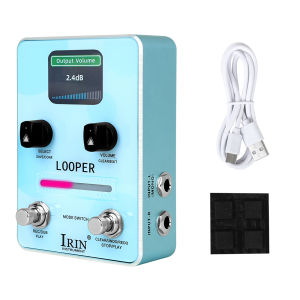 IRIN | IRIN Phrase Loop Guitar Effect Pedal 44.1kHz 16 Bit High-quality Loop 40 Loop Storage Locations Total Recording 160 Guitar Parts