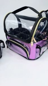 Tas Kosmetik Washbag Travel Transparan Make Up Box Organizer Pouch Kosmetik Waterproof Ukuran S/M/L
