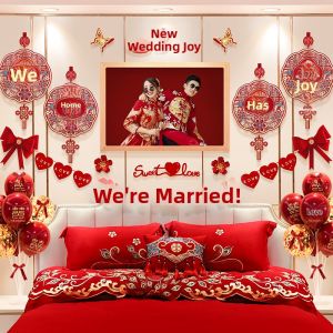 Wedding Room Decoration Set Newlywed Bedroom