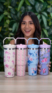 GOODE Stainless Steel Vacuum Insulated Cup 900ml Tumbler with Handle Mug Water Bottle