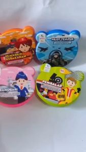KAMJE Lunch Box Kotak Tempat Makan Bekal Mini BPA Free Karakter