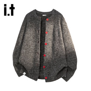 izzue | Knit Cardigan Sweater Casual Loose Couples Style
