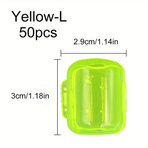 Ackibbik 50pcs Squid Jig Hook Protector Cover Squid Hooks Protector Shrimp Umbrella Case Wood Shrimp Hook Covers