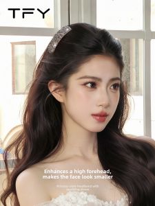 TFY | Crystal-Adorned High Top Bun Hair Clip New Trendy Fashion