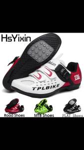 MTB Cycling Sneakers for Men And Women Flat Mountain Bike Shoes with SPD Cleats Road Bike Speed Sneakers Off-Road Cycling Footwe