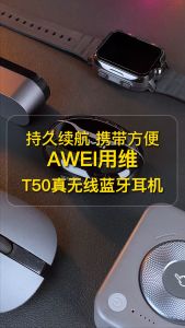 Awei T50 TWS Wireless Earphone Sport Bluetooth Earbuds DNS call noise reduction With Mic Bluetooth 5.1 Headphones Headset fone bluetooth Type-C Fast Charging
