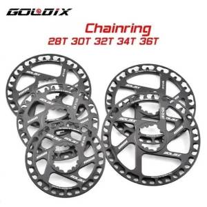 GOLDIX | GOLDIX High - Quality Childrens Bicycle Crankset Chainring: 28 - 36T Direct Mount for 3 - Bolt Single Speed Crankset
