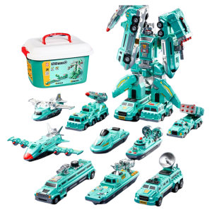 FUZAO | Magnetic Transforming Robot Toy for Children 3-6 Years Old Focus & Thinking Training