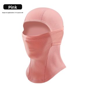 Kids Ski Face Mask Winter Warm Windproof Breathable Outdoor Neck Protector for Boys Girls Skiing Activities