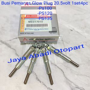 Busi Pemanas Ps135 Glow Plug Mitsubishi Ps 135 Ps135 4D30 20.5Volt 1set4pc Asli