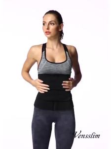 Vensslim Waist Trainer Body Shaper Corset Women Fashion Sauna Sweat Belt Workout Fitness Exercise Slimming Trimmer Control Belt