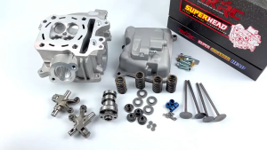 CYLINDER HEAD 4 KLEP TKRC VARIO 125 VARIO 150 PCX 150 ADV 150 HEAD Klep 21 24 PORTING CNC 4KLEP 4 VALVE VARIO PCX ADV