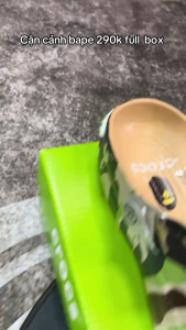 Dép sục Cross Classic Bape Camo ABC Cros Babe HannaKids Croc Ba pe Clog Phiên bản ss2025 mềm nhẹ êm chân siêu hot cực chất cho nam nữ - Thế Giới Cross