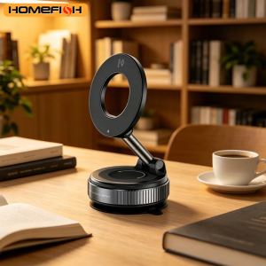 HOMEFISH K007 Magnetic Phone Holder|Three-axis Rotation For Free Adjustment|A Convenient Choice For Multiple Scenarios.