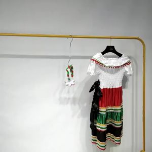 Mexican Traditional Ethnic Dance Dress: A Unique Kids Halloween Costume