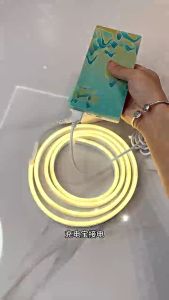 AIXPI 5V LED Neon Strip Light USB Powered 120Leds/M IP65 Waterproof With ON/OFF Switch DIY Home Decoration SMD2835 Portable Flexible LED Light Strip