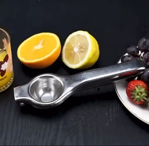 Stainless Steel Lemon Squeezer Manual Citrus Juicer Hand Press Lime Orange Fruit Extractor Easy Clean Kitchen Tool For Home Bar Drinks