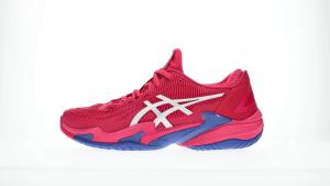 ASICS Women COURT FF 3 Tennis Shoes in Bright Rose/White