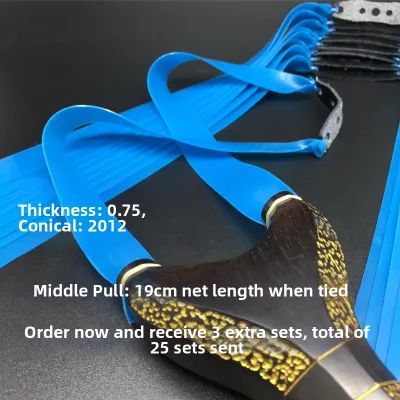 Precise | Cold-Resistant Durable High-Elasticity Slingshot Flat Band