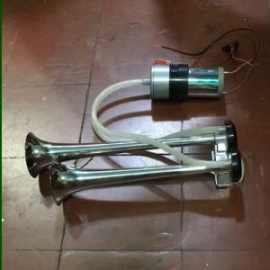 EVC.PH 12V 24V Car Truck Motorcycle Yacht Universal Double Tube Air Horn With Compressor