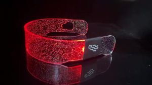 Led colorful luminous glitter glasses party glasses bar technology LED music festival science fiction glasses bar cheer cool mus