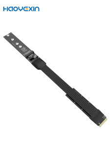M.2 NVMe SSD Extension Cable Solid Drive Riser Card M.2 SSD PCI-Express 4.0 X4 M Key Extender for M.2 2230 2242 2260 2280 SSD