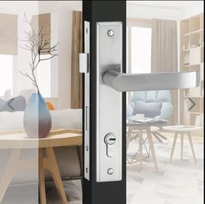 [chính hàng] Khoá tay gạt Inox SUS 304 lắp cửa nhôm hệ 500 sắt hộp 3x6cm cao cấp Pasini N9783-2 - Bảo hành 1 năm