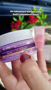 saludent Day & Night Whitening Skincare Set - Facial Cleanser Toner Cream Glowing & Moisturizing & Repairing Skin