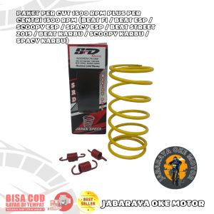 Paket Per CVT 1500 RPM plus Per Centri 1500 RPM (Beat Fi / Beat ESP / Scoopy Esp / Spacy Esp / Beat Street 2019 / Beat Karbu / Scoopy Karbu / Spacy Karbu)