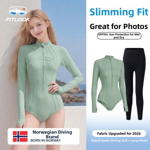 fitlook | Sun Protection Quick-Drying Slimming Swimwear