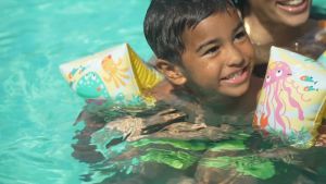 58652 INTEX Tropical Buddies /Under the Sea Arm Bands- kid safety arm bands Age 3-6 （weight Limit- 19-30kg）