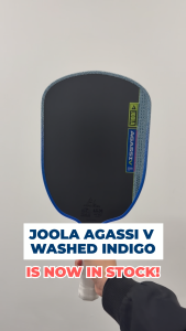 JOOLA Agassi V Washed Indigo 14mm Pickleball Paddle